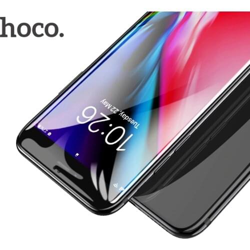 HOCO for Apple iPhone 7 8 PLUS 3D Tempered Glass Film 9H Screen Protector Protective Full Cover for Touch Screen Protection