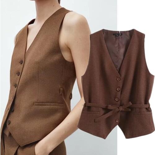 Женские короткие жилеты JennyandDave China At AliExpress