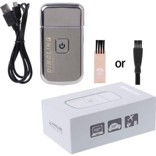 Kemei Mini USB Rechargeable Reciprocating Blade Electric Razor Shaver for Men KM-5088