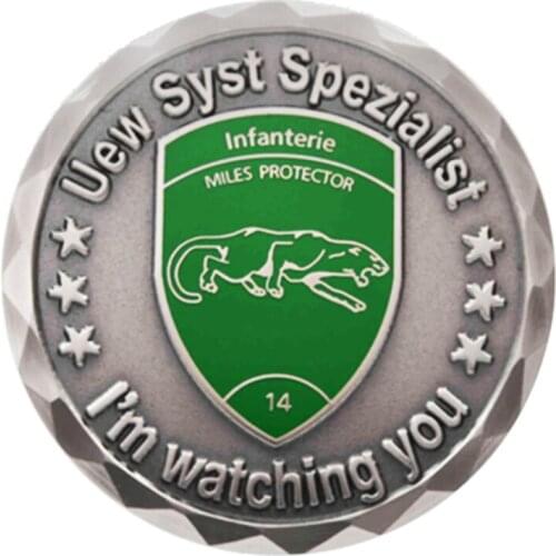 Hot-selling custom promotion business gifts low-priced metal commemorative silver coins