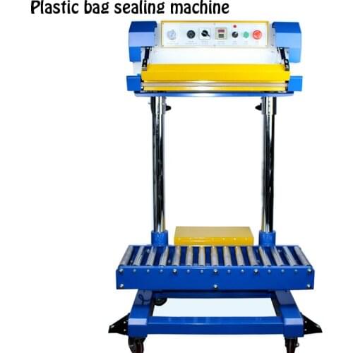 Plastic Film Bag Sealing Machine Pneumatic Sealing Machine Plastic Bag Sealing Machine Fertilizer Bag Packing Machine QF-600L