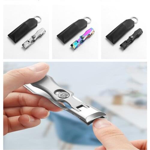 Stainless Steel Nail Clipper Cutter Trimmer Ear Pick Grooming Kit Manicure Set Pedicure Travel Case Nail Art Beauty Tools Kit