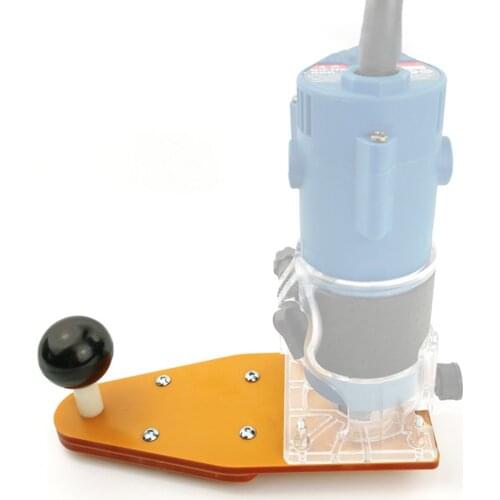 NEW Trimming Machine Balance Board Flip Board Guide Table Electric Wood Milling Slotting Chamfering For Woodworking Bench