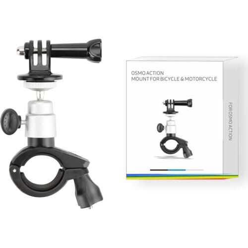 OSMO Action Bicycle & Motorcycle Mount Bracket Holder Bike Clamp Mount Stand for DJI OSMO Action Accessories