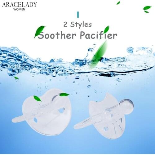 Food Grade Silicone Funny Baby Pacifier Infant Nipple Soother Toddler Nipple Teether Newborn Pacifier Nipples Bottle Nozzl