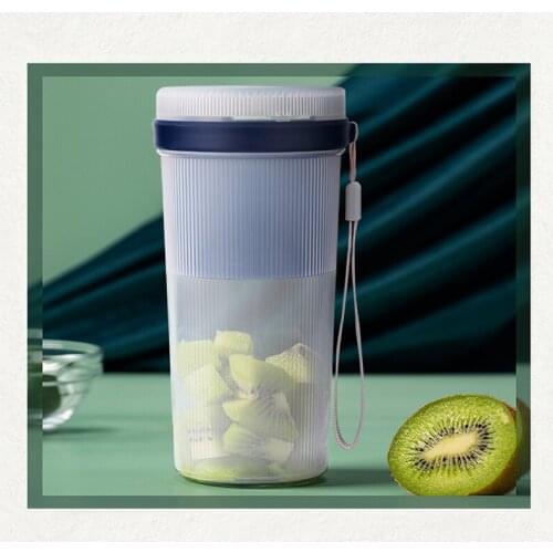 Portable Plastic Blender Juicer Cup Rechargeable Usb Eco Friendly Mini Usb Juicer Bottle Cup