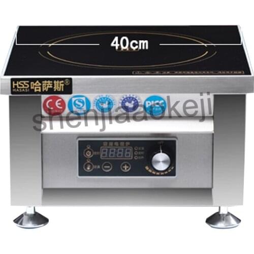 6000w commercial induction cooker 11gear household business Electromagnetic furnace cooking Heat food HSS-605G 220V (50Hz) 1pc