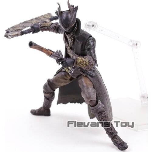 PS4 Game Bloodborne Hunter Figma 367 PVC Action Figure Model Collection Toy Doll