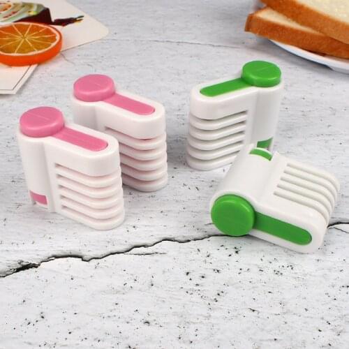 2pcs/Pack Cake Slicer Cutter 5 Layers Adjustable DIY Cake Bread Leveler Slicer Set Cutting Fixator Kitchen Cake Accessories Tool