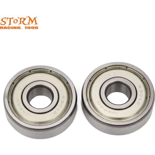 Motorcycle Rear Wheel Hub Roller Bearings 6301 Z For Honda CR 80R CR80R 1980-1981