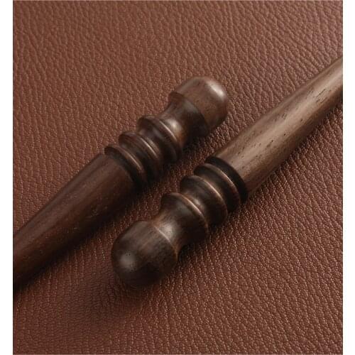 Sandalwood Polishing Rod Round Wood Polishing Leather Edge Rod Handmade DIY Leather Edge Polishing Polishing Rod