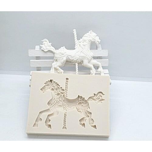 Luyou Trojans Shape 3D Silicone Fondant Molds Cake Decorating Tools For Baking Pastry Kitchen Baking Accessories FM1080