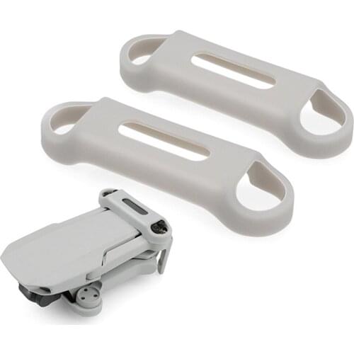 Silicone Propeller Paddle Motor Stabilizer Protector for DJI MAVIC Mini Drone Accessories Propeller Blade Fixer Binding Belt