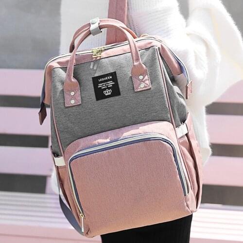 Diaper Bag Mummy Maternity Bag for Baby Stuff Small Travel Baby Nappy Changing Backpack Mom Stroller Organizer Baby Bag Dropship