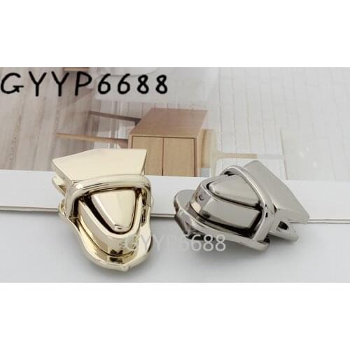 1-5 sets 2 colors 23x19mm Small size metal push lock hot sale gentlemen briefcase clasp press locks for handbags