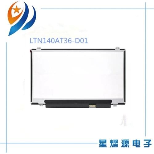 14'' TOUCH ScreenLTN140AT36-D01 fit N140BGN-E32 B140XTK01.1 B140XTK01.0 FOR DELL 1366X768 40PIN