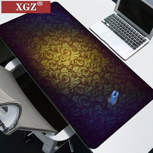 XGZ Texture 3D Large Mouse Pad Is Suitable for Desk Pad, Eye Protection, Comfortable Non-slip Computer Game Player Pad Csgo