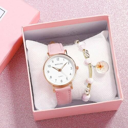 2020 New Casual Leather Belt Watches Fashion Women Watch Simple Ladies' Small Dial Quartz Clock Dress Wristwatches Reloj mujer