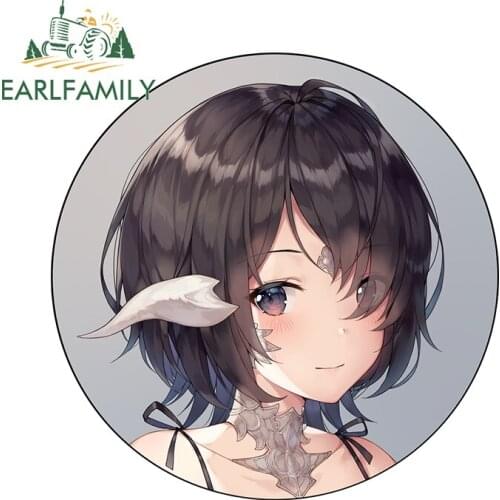 EARLFAMILY 13cm x 13cm For Final Fantasy Vinyl Car Stickers Cartoon 3D Decal Refrigerator Air Conditioner Waterproof Decoration