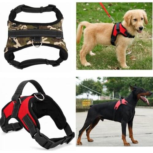 Camouflage Pet Dogs Leash Harness Breathable Puppy Cat Harness Vest Tape Mesh Dog Collar Walking Training Leash Pet Accessories