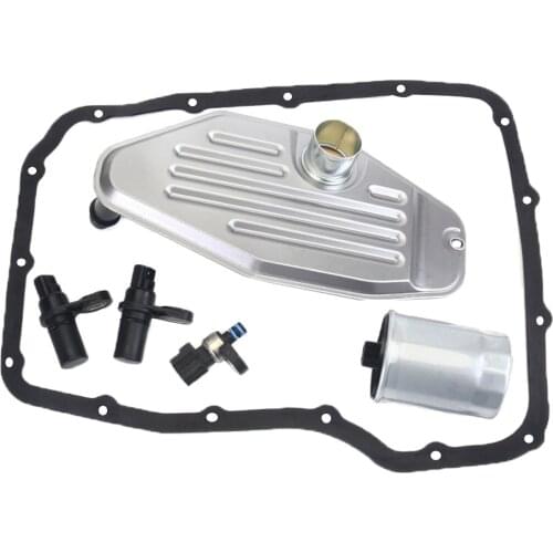 45RFE 545RFE 65RFE 66RFE 68RFE Automatic Transmission Sensors Set 4X4 4WD Filter KIT w/Pan Gasket for Ram 1999-UP