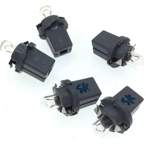 5pcs 12V car instrument bulb T5 for Volkswagen Buick Hyundai verna instrument panel LCD screen lamp bulb cluster