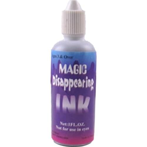 Fashion Halloween Novelty Trick Toy Magic Disappear Ink Tricky Toys Spoof Friends Stealth Ink Magic Funny Toys Gifts