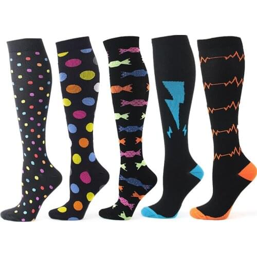 Mens Sports Compression Socks, Autumn And Winter Fashion Womens Socks, Multifunctional Bicycle Socks, All-Match Socks