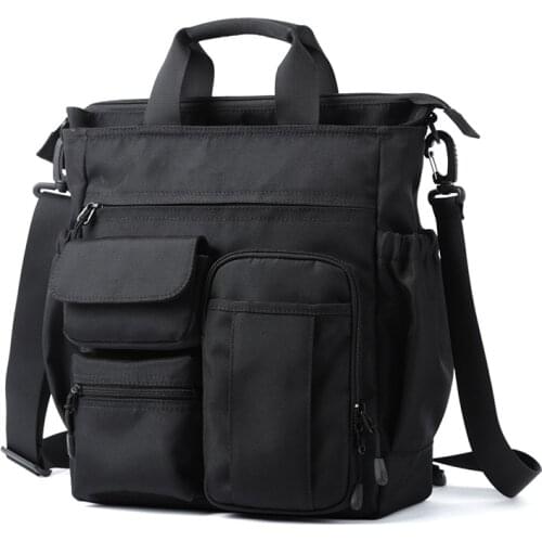 Briefcase Multifunctional Personality Shoulder Crossbody Bag Casual Handbag Business Travel Mens Briefcases Backpack Mens Bag
