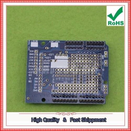 UNO r3 Expansion Board 328 ProtoShield Prototype with mini Breadboard (H5A4)