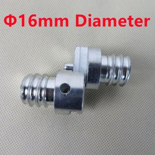 Kitchen Toilet Electric Drill Drain Cleaner Machine Head Connector 16mm Dredger Cleaning Spring Male and Female Connector