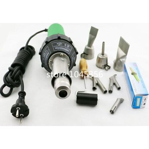 1500w Plastic Welder /welding machine HOT AIR BLOWER HEAT GUN Hot-blast Torch 220V Available PVC PP PPR POM 9 IN 1