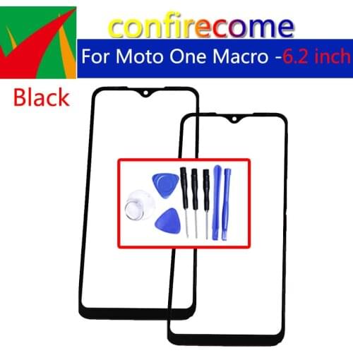 Outer Glass Lens For Motorola Moto One Macro LCD Display Front Touch Screen For XT2016