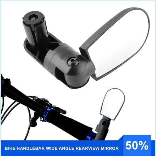 Bicycle Rearview Mirror Adjustable Bicycle Handlebar Mirror Universal 180 Rotate MTB Handlebar Rear View Mirror Bike Parts