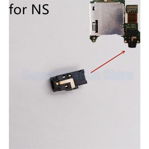 1pc Earphone socket Interface Headset Headphone jack plug port part for Nintendo Switch NS replacement Console Accessories