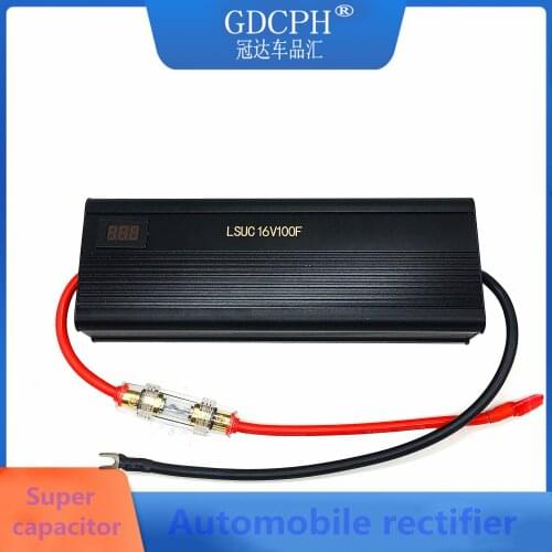 16v100f super kondensator prostownik samochodowy prostownik elektroniczny 2,7 V 600F kondensator rozruchowy