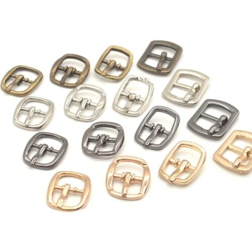5 pcs Metal Slides Wire Buckles Strap Slider Formed Roller Pin Non-Welded Buckles Used for Backpacks Bags hardware accessories