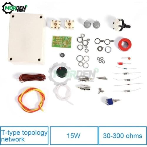 QRP 1-30MHz Manual Days Antenna Tuner Tune Accessories Kits with Indicator for Ham Radios DIY Electronics