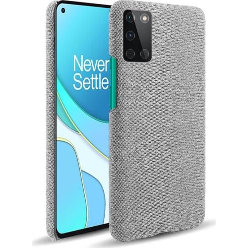 Case For OnePlus 8T 1+ 8 7T 7 Pro 6T 6 5T Nord Cover Luxury Cloth Texture Fitted Case For OnePlus Nord 8T 7 8 Pro 6 5 Capa Funda
