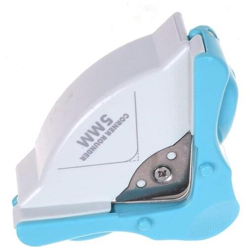 For Card Photo Paper Cutter Tool Blue 1PC 5mm Corner Cutter Rounder Punch
