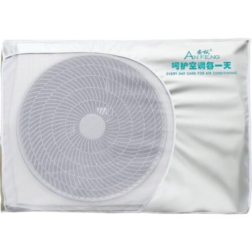 Air Conditioner Covers for Outside Unit Waterproof Dustproof Sun Protection Air Conditioner Cover with Vent Hole Outside Window