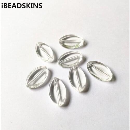 New arrival! 24x15mm 300pcs/lot Clear acrylic Oval shape beads for Necklace,Earrings parts,hand Made Jewelry DIY