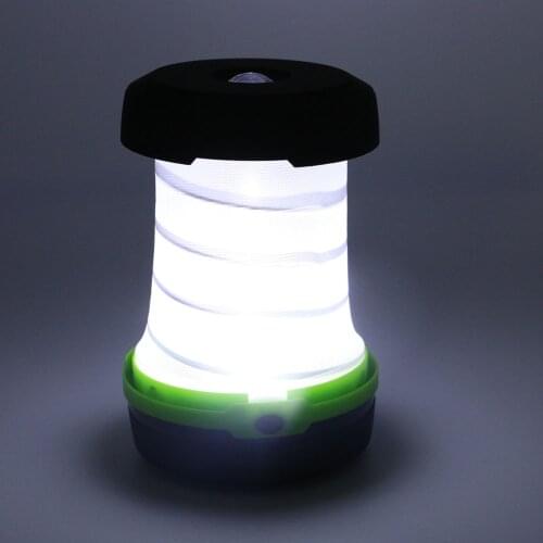 Portable Multi-function Retractable Camping Lights LED Flashlight Outdoor Lantern Mini Tent Light Emergency Lamp Pocket Torch AA