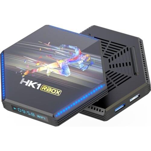 Smart TV Box Android 11 Rockchip 3566 HK1 RBOX R2 2.4G/5G WIFI With BT 4.0 1000M 8K Google Voice Youtube