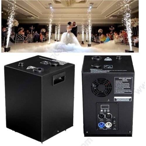Stage Wireless Indoor Party Remote Fireworks Machine Spark Fountain Cold Pyrotechnics Effects For Wedding Event Show Sparkler Dj