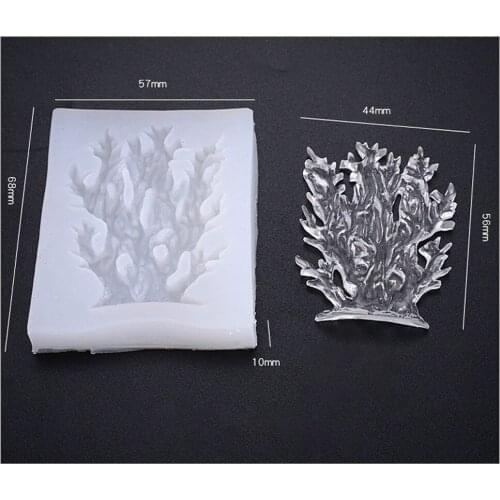 Sea Coral Shape Silicone Mold Fondant Mold Cake Decorating Tools Chocolate Mold Kitchen Pastry Baking Tool