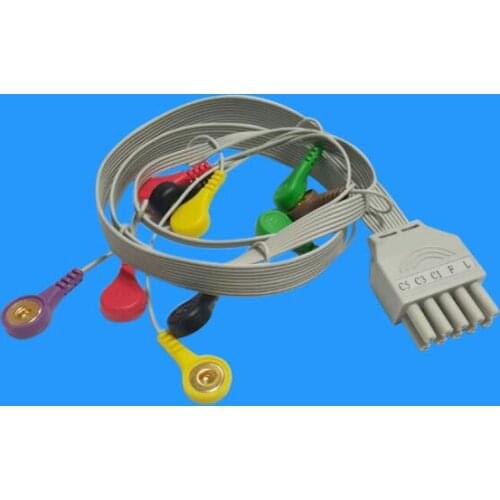Contec holter lead cable for Contec TLC5000/TLC6000 holter