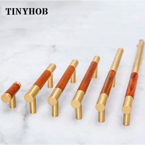 TINYHOB Brass Furniture Handles