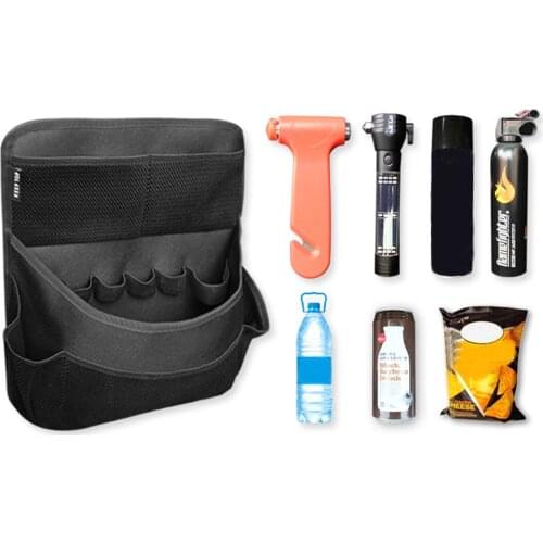 Car Backseat Storage Box Organizer Auto Trunk Storage Bag Space Saving Interior Accessories Mesh Pockets For SUV Truck Van