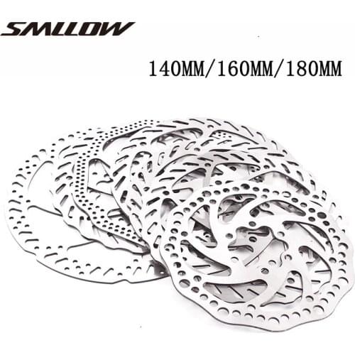 1 Piece 6 Bolts 140/160/180/203MM MTB Road Bike Brake Disc Rotors Hydraulic Mechnical Mountain Bicycle Disc Brake Rotor